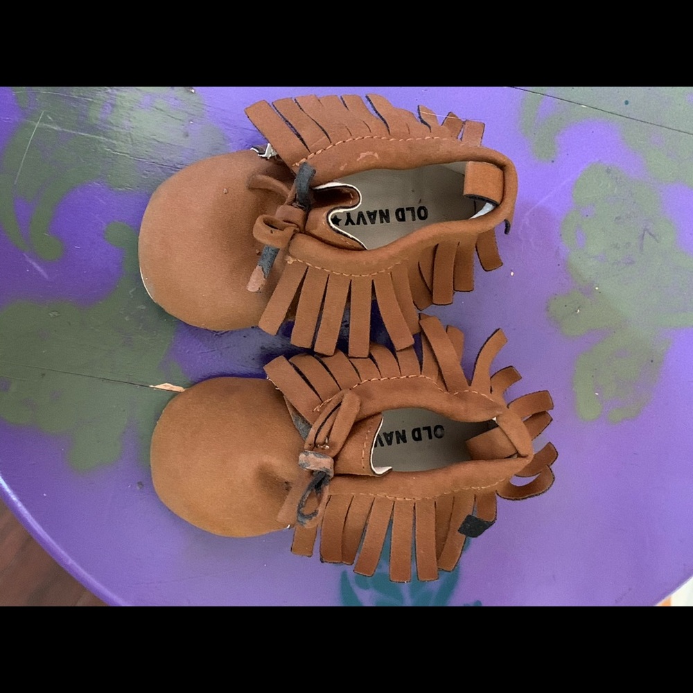 Trio of Baby Indian moccasin inspired shoes